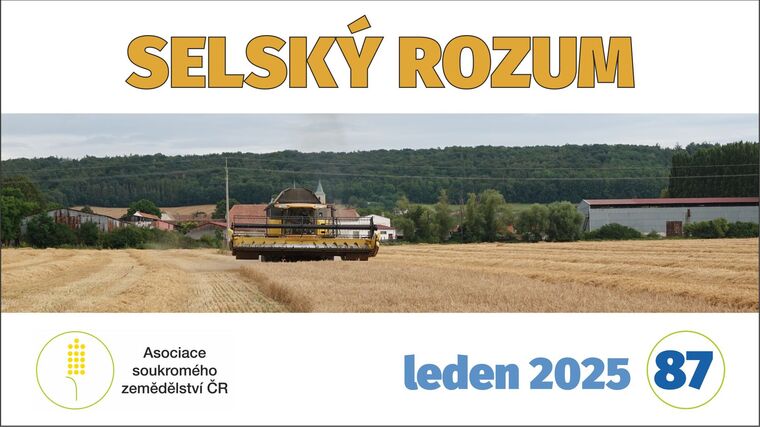 Videoseriál SELSKÝ ROZUM – k odhadům výsledků zemědělství ČR za loňský rok a k zastropování dotací  
