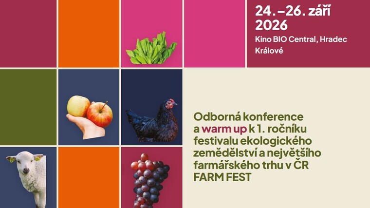 Pozvánka na odbornou konferenci a warm up k 1. ročníku festivalu ekologického zemědělství 