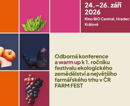 Pozvánka na odbornou konferenci a warm up k 1. ročníku festivalu ekologického zemědělství