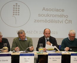 Zpráva předsedy ASZ ČR Jaroslava Šebka z podzimního zasedání Rady