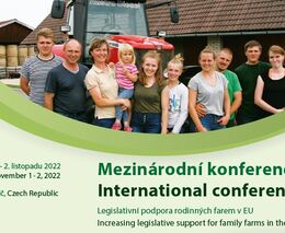 Prezentace a brožura z Mezinárodní konference Legislativní podpora rodinných farem v EU
