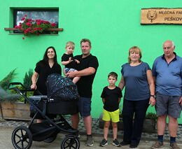 5. místo ve Farmě roku 2023 - Mléčná farma Peškovi 