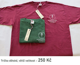 Tričko dětské, větší velikost