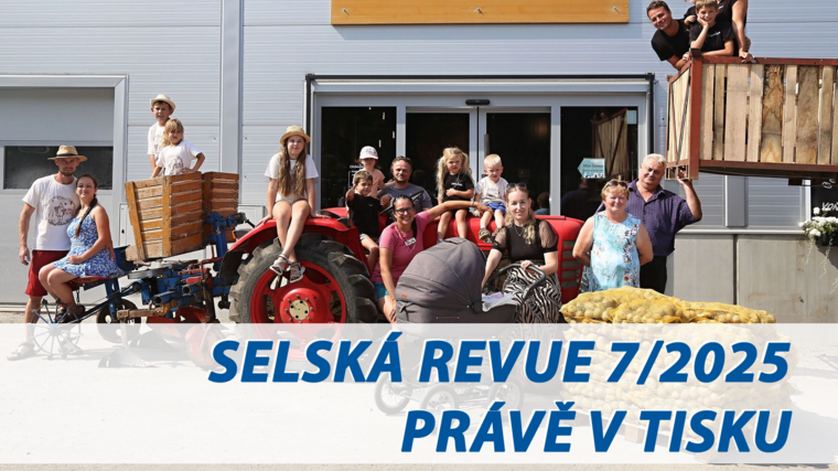 Selská revue č. 7/2025 je již v tisku 