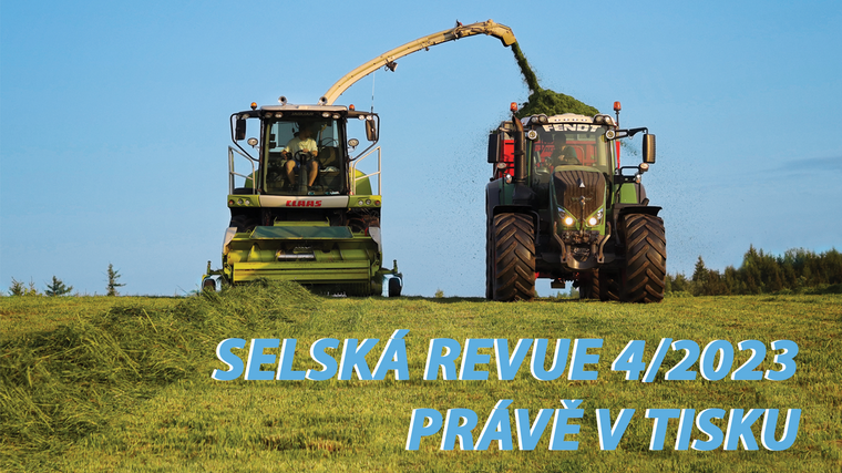 Selská revue č. 4/2023 je již v tisku 
