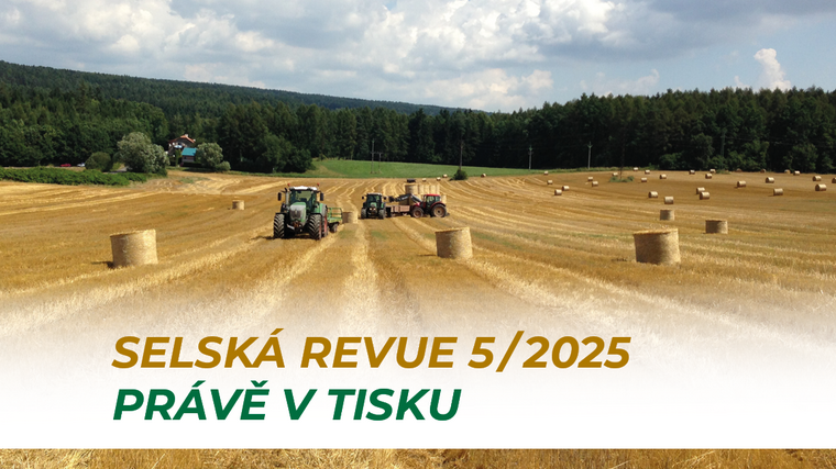 Selská revue č. 5/2025 je již v tisku 