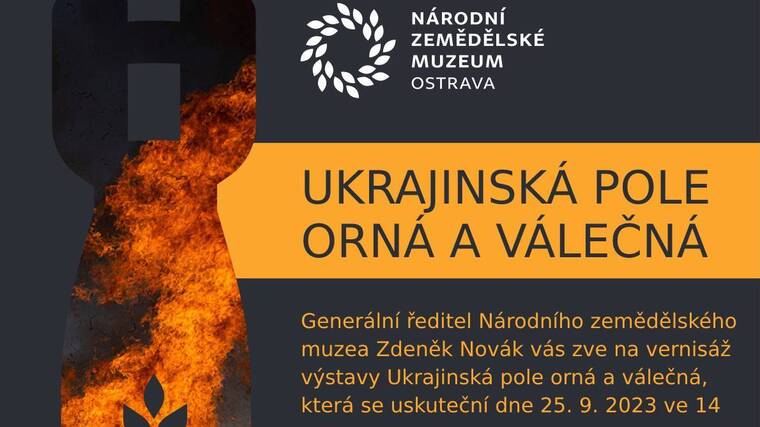 Vernisáž výstavy „Ukrajinská pole orná a válečná“