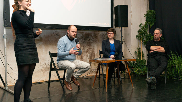 O filmu Farmář a hipster na festivalu Jeden svět