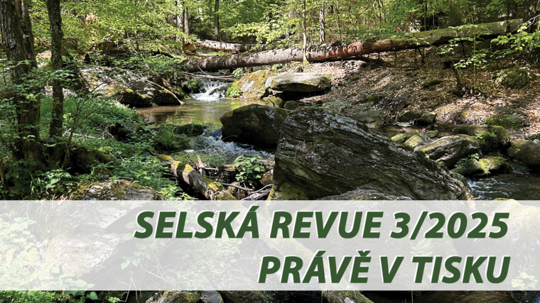 Selská revue č. 3/2025 je již v tisku 