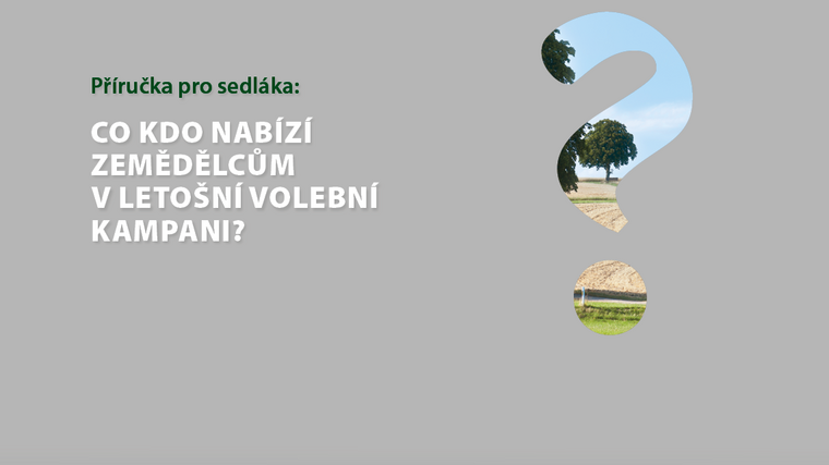 Kandidáti politických stran představují sedlákům své programy a priority